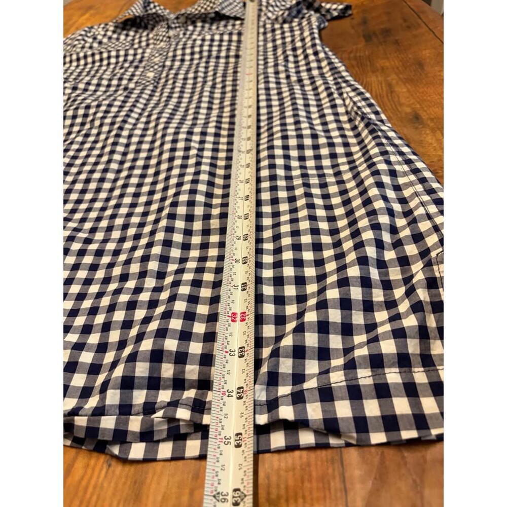 Sz 12 - Vineyard Vines Gingham Shirt Dress - Picture 9 of 9